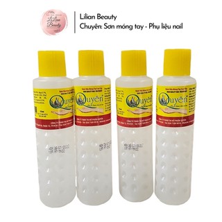 Nước rửa móng tay - axeton - dùng cho sơn thường - 125ml