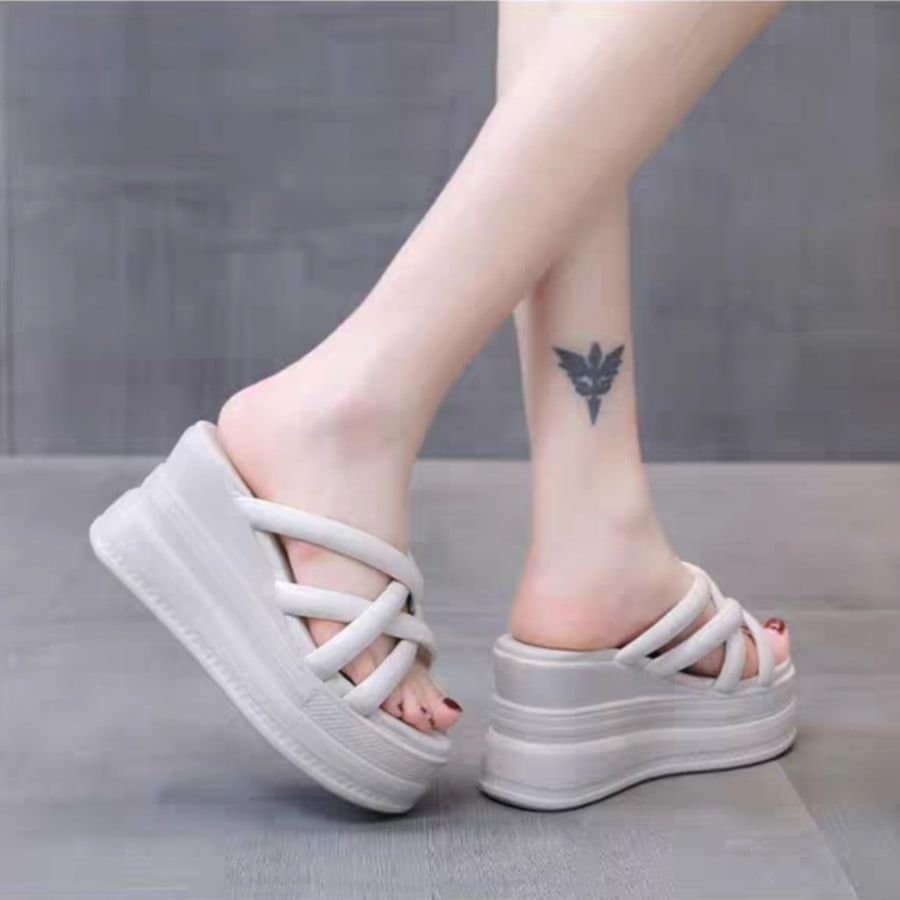 DÉP XUỒNG DÂY CHÉO DA BÓNG 9P HÀNG CAO CẤP