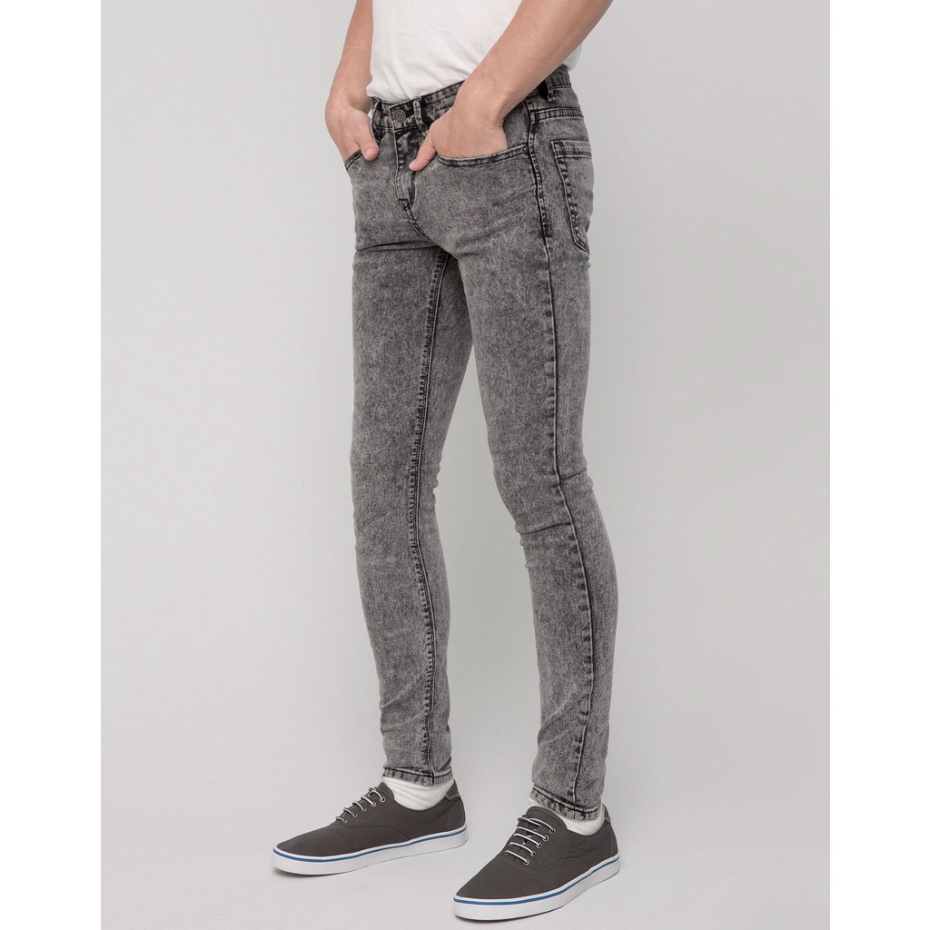 Quần jeans Nam SUPER SKINNY HOLLISTER ADVANCED STRETCH Hàng Hiệu