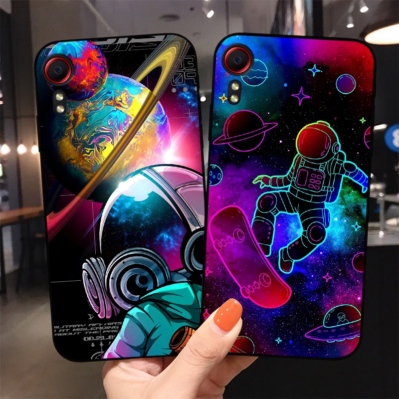 Ốp Điện Thoại Hình Phi Hành Gia Cho Samsung Galaxy Xcover 5 G525F Xcover5