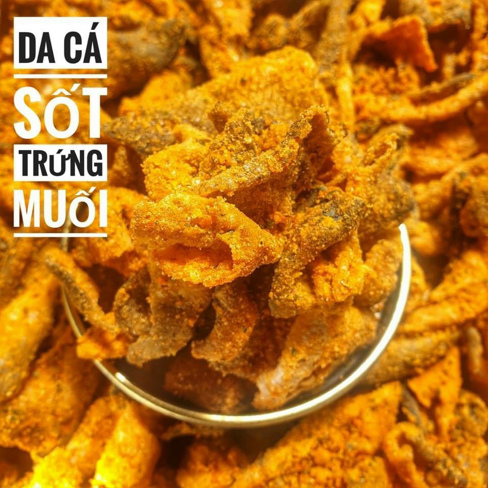 Da Cá Trứng Muối 500.Gram - món Ngon ăn vặt từ Singapore