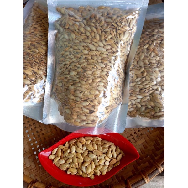 HẠT BÍ TA RANG MUỐI - RANG THỦ CÔNG THƠM NGON