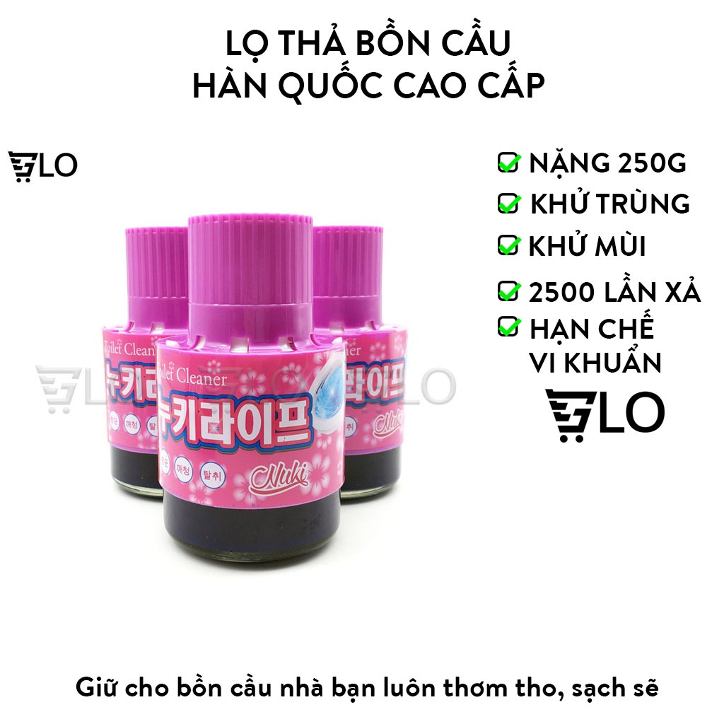 Lọ Thả Bồn Cầu Hàn Quốc Cao Cấp