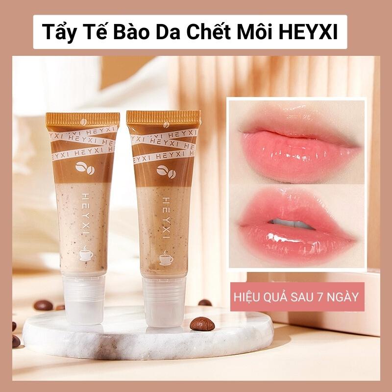 Tẩy Tế Bào Chết Da Môi Heyxi Nội Địa Trung Cao Cấp Loại Bỏ Tế Bào Da Chết Bổ Sung Vitamin E Giúp Môi Căng Bóng Mịn Màng