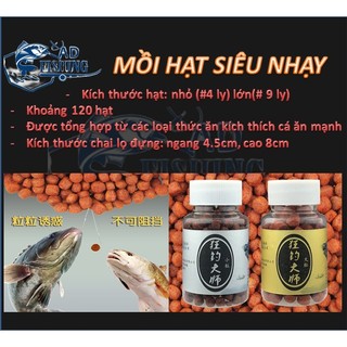 Mồi Câu Cá Dạng Hạt Câu TRẮM,CHÉP,TRÔI,DIẾC,RÔ PHI...