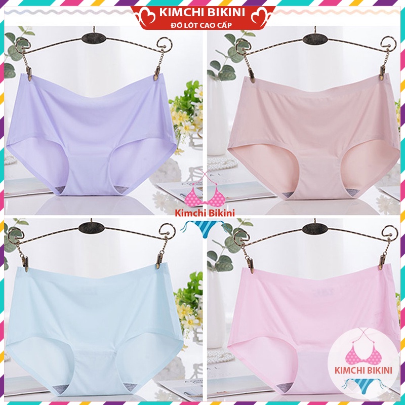Quần silit nữ su đúc thun lạnh không đường may cao cấp KIMCHIBIKINI quần xì nữ đáy kháng khuẩn mềm mại QL025