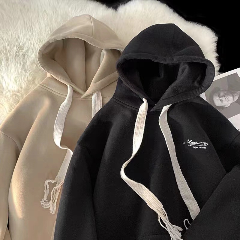 Áo Khoác Hoodie Nỉ Tay Dài Dáng Rộng Phong Cách Hàn Quốc Thời Trang Mới 2022 TTJ301