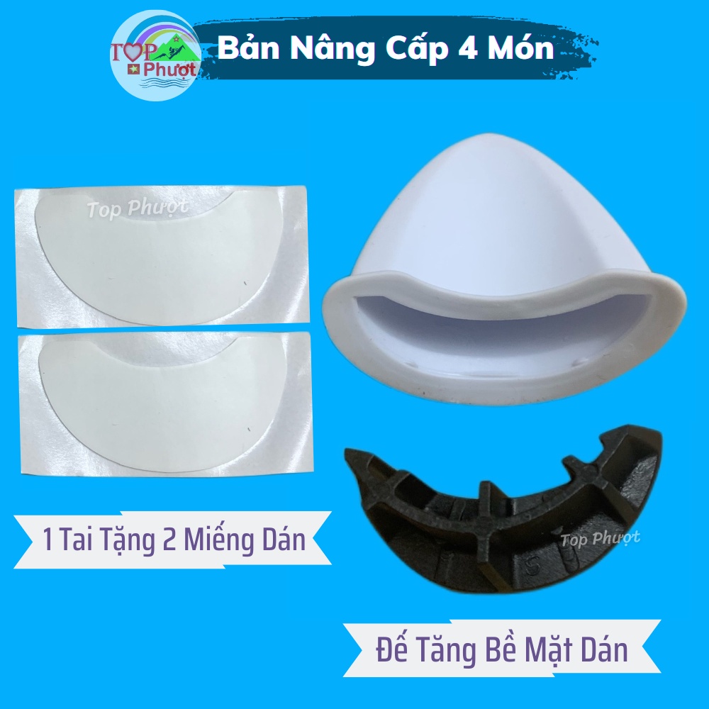 Tai Mèo Gắn Trang Trí Mũ Bảo Hiểm Cute Nhiều Màu