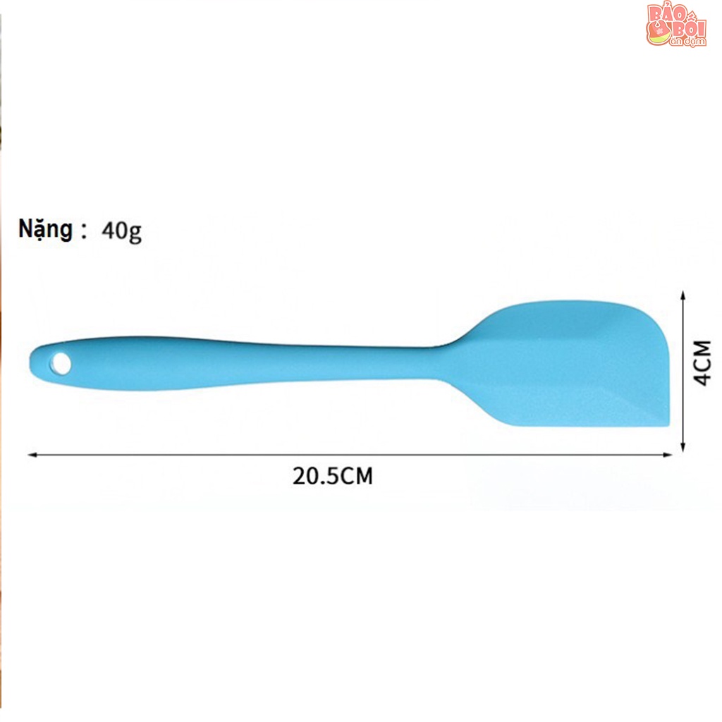 Phới trộn bột làm bánh, vét bột, đánh bột, phết kem tiện lợi cho mẹ