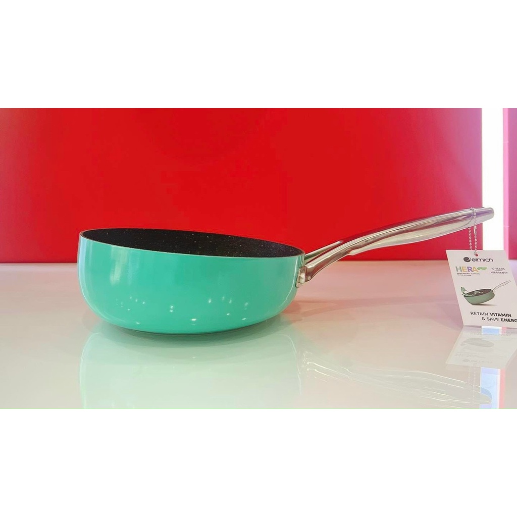 Chảo Chống Dính Vân Đá Đáy Từ Full induction Elmich Hera