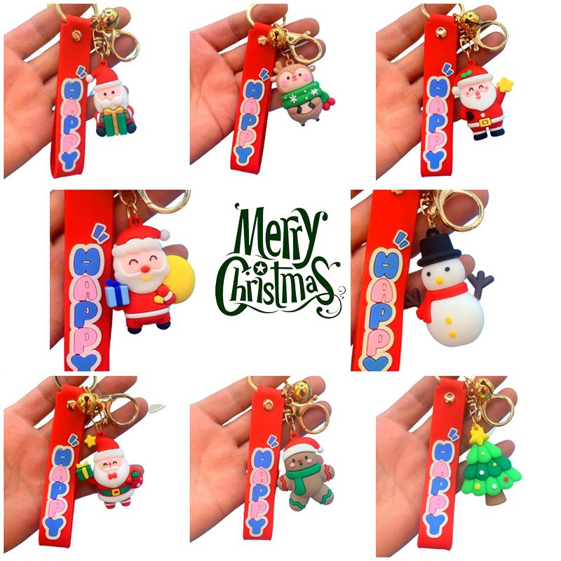 Dễ Thương Móc Khóa Hình Ông Già Noel Đáng Yêu