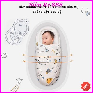⚡ Ủ kén - quấn kén cao cấp chống lật đáng yêu cho trẻ sơ sinh