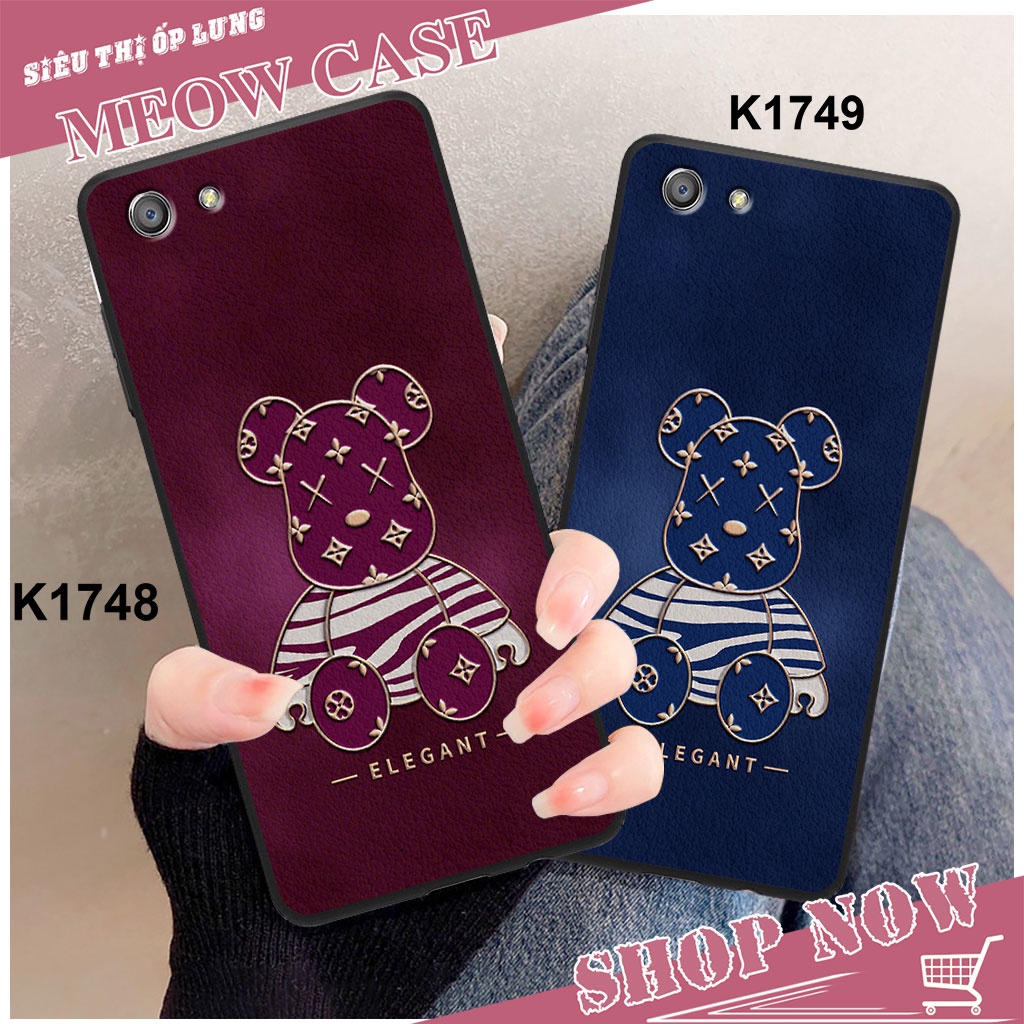Ốp Oppo A33 / NEO 7 in Gấu brick và Họa tiết Gucci siêu hot, siêu đẹp