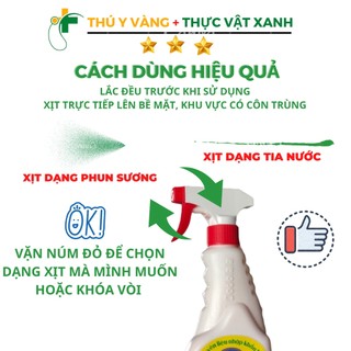 Xịt Ruồi Sinh Học DODOLALA Chai lớn 520ml
