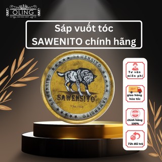Sáp vuốt tóc nam sawensito 100gr - wax tạo kiểu giữ nếp siêu tốc
