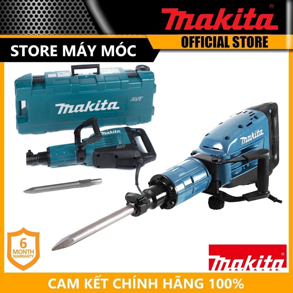 MÁY ĐỤC BÊ TÔNG 30MM 1500W MAKITA HM1307C - HÀNG CHÍNH HÃNG