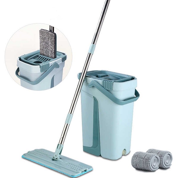 Bộ lau nhà tự giặt siêu sạch HomeInno siêu sạch, siêu bền