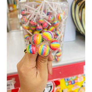 [ĐỒ ĂN VẶT]Combo 2 chiếc kẹo mút cầu vồng mini