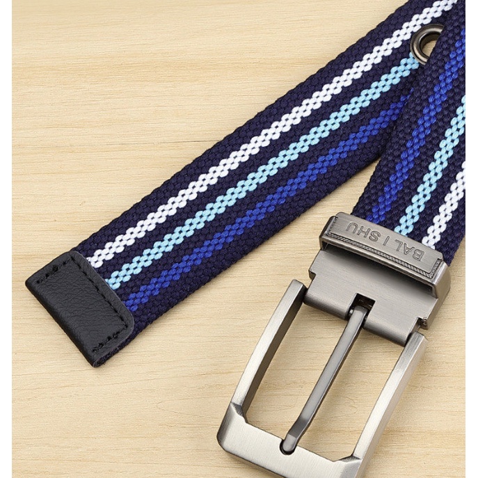 Thắt Lưng Vải Canvas Không Dệt Có Khóa Cài Dài 140CM Plus Size Cho Nam