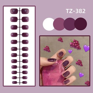 móng tay giả nailbox 24 móng mã TZ ( tặng kèm 1 keo dán )