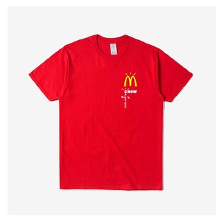 Áo thun tay ngắn của travis scott x mcdonald