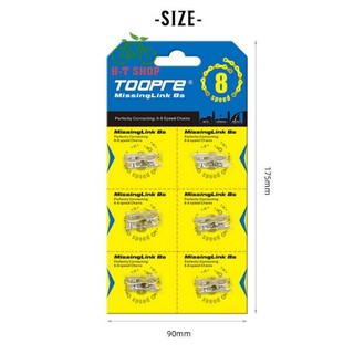 Khóa MissingLink (Khoá Sên) Xe Đạp Toopre Chất Lượng Cao