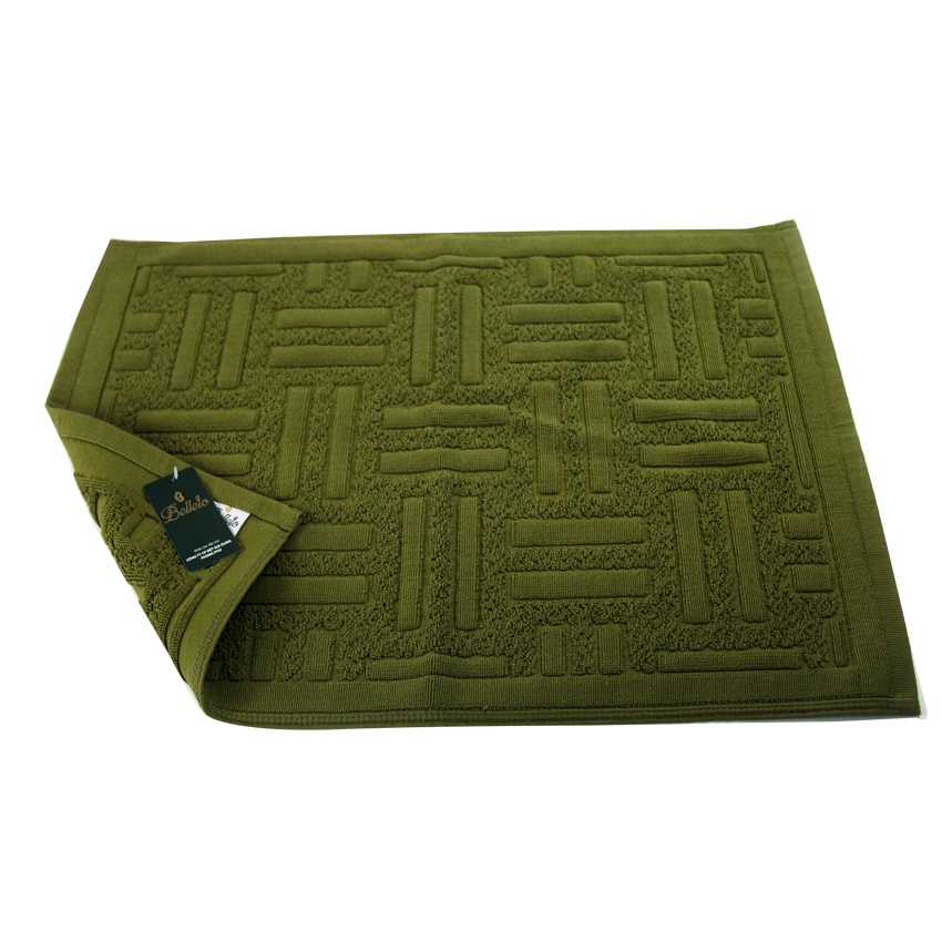 Thảm trải sàn, lau chân Belleto chất liệu Cotton cao cấp M825 40x60 cm - Quang Hoa Co