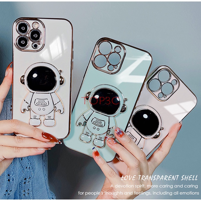 Ốp lưng Vivo Y22S Ốp Điện Thoại Họa Tiết Phi Hành Gia Cho Vivo Y22 V25 Pro Y35 V25 Y16 Y02S Y20 Y20S Y12S Y01 Y15S Y15A YHY