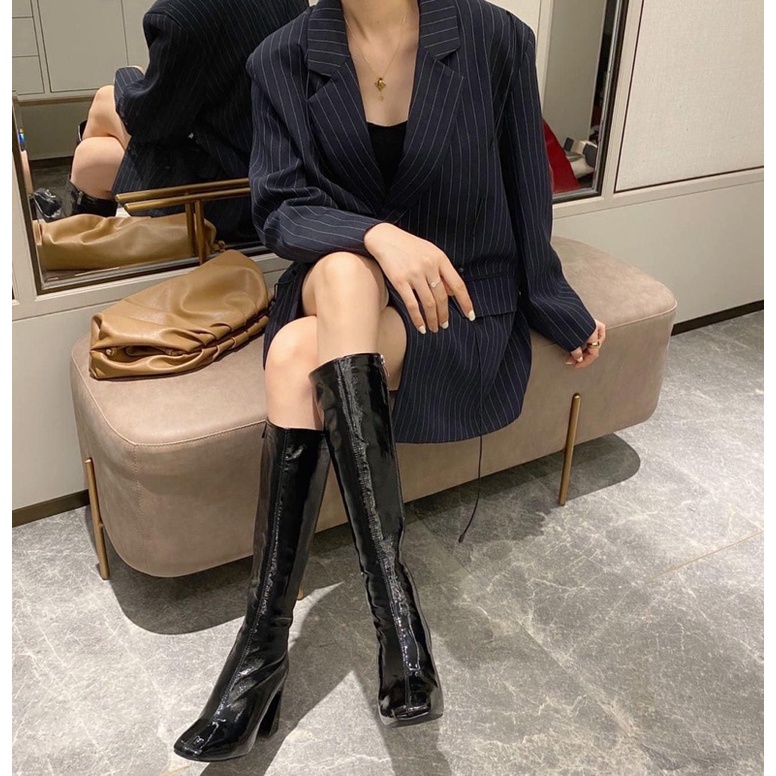 MÃ E8306-11 BỐT ĐÙI GÓT VẠT HÃNG MIJILI FULLBOX