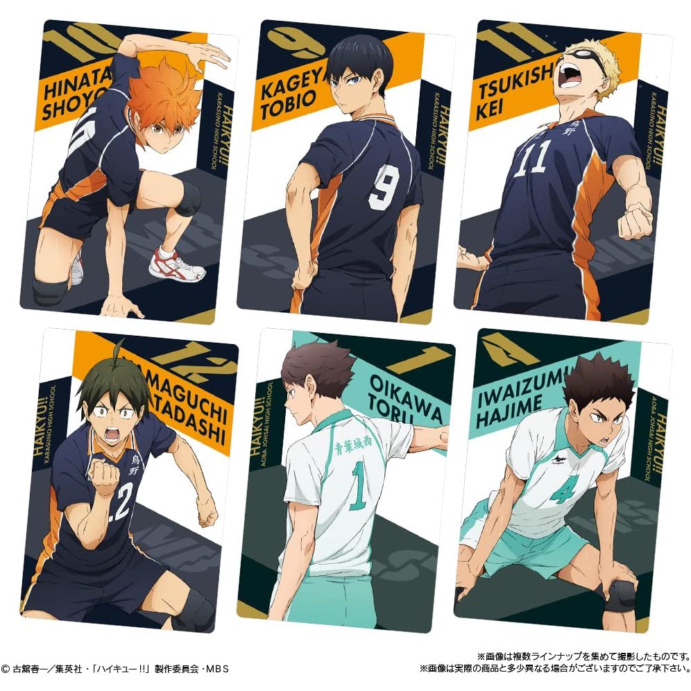 Gói Thẻ Nhân Phẩm Haikyuu!! Wafer 2