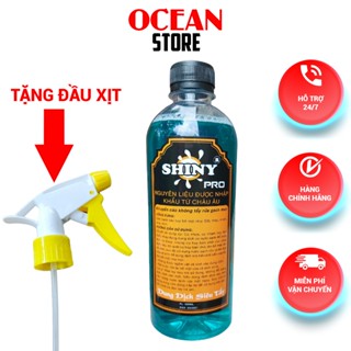 Dung Dịch Tẩy Rửa Lốc Máy,  Shiny Pro 500ml, Tẩy Rửa Không Chạm,Trị Các Vết Rỉ Sét.