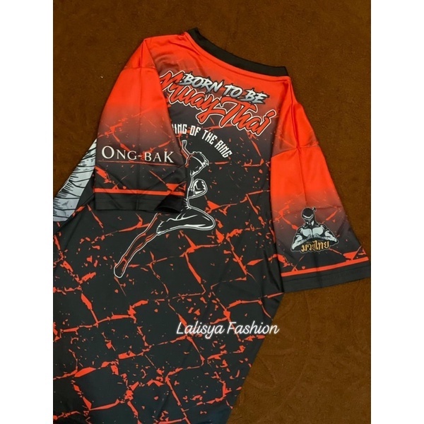 Áo Thun Tay Ngắn Dáng Rộng In Hình boxing muay thai 3d Thời Trang 2023 Cho Nam