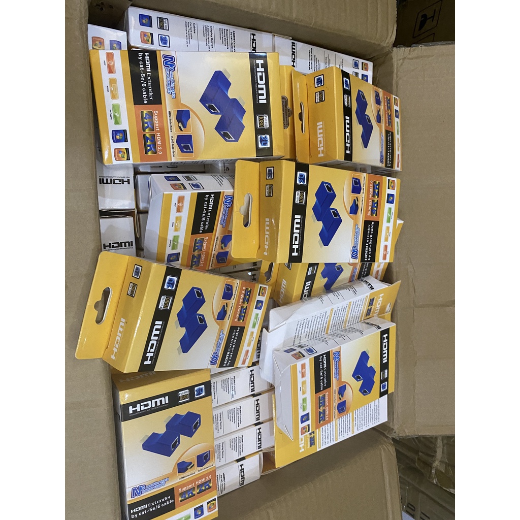 Bộ khuếch đại HDMI qua RJ45  kéo dài 30m