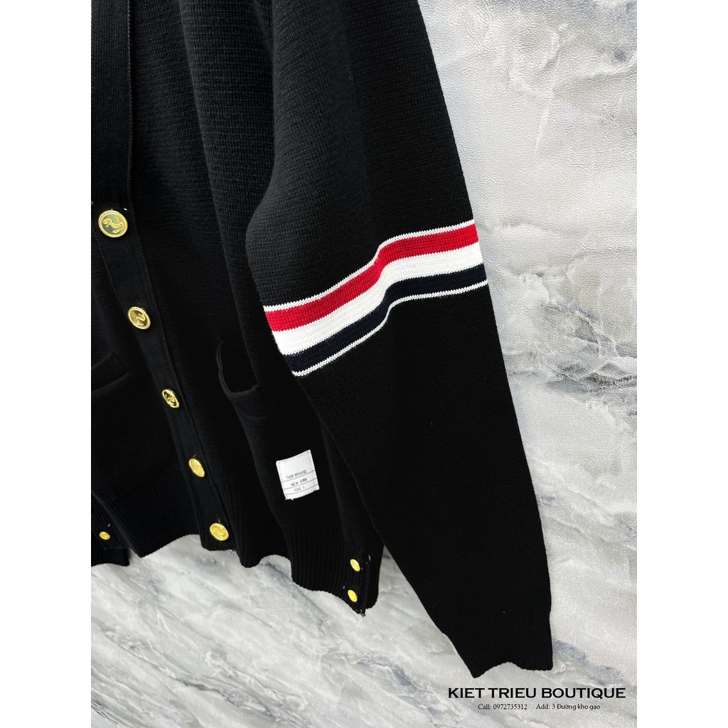 Áo khoác len thombrowne bản khuy vàng likeauth 1:1