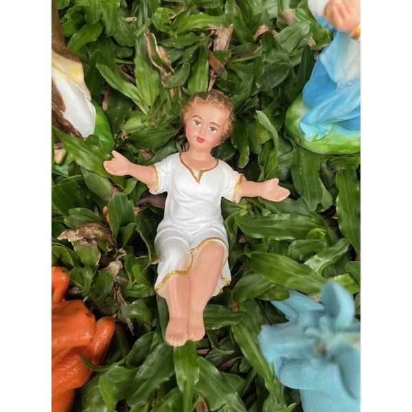 BỘ TƯƠNG GIÁNG SINH,TƯỢNG NOEL 18cm-TRANG TRÍ NOEL
