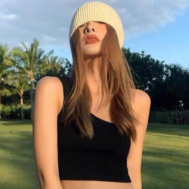 ÁO CROP LỆCH VAI KHÔNG TAY TRENDY 2022