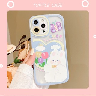 【bán sỉ】Ốp lưng iphone ốp Điện Thoại In Hoạt Hình MINI Có Giá Đỡ Cho iPhone 14 13 12 11 PROMAX XS XR XSMAX SE2020 6 7 8PLUS