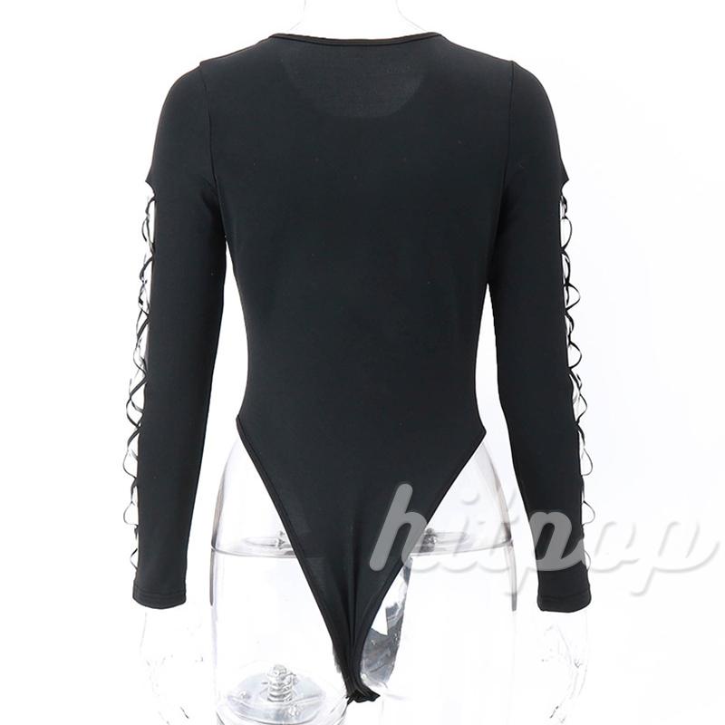 Áo Liền Thân Tay Dài Cổ Tròn Màu Trơn Thời Trang Dành Cho Nữ | BigBuy360 - bigbuy360.vn