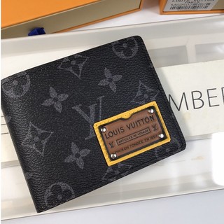 Ví da ngắn 100% chính hãng họa tiết lv / louis vuitton m60895