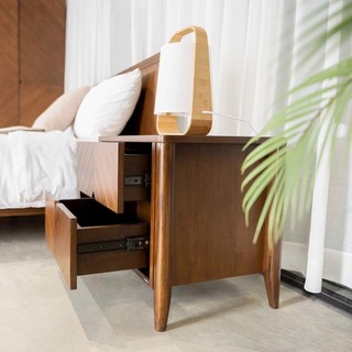 Tủ Đầu Giường Gỗ MOHO HOBRO 301 Màu Nâu