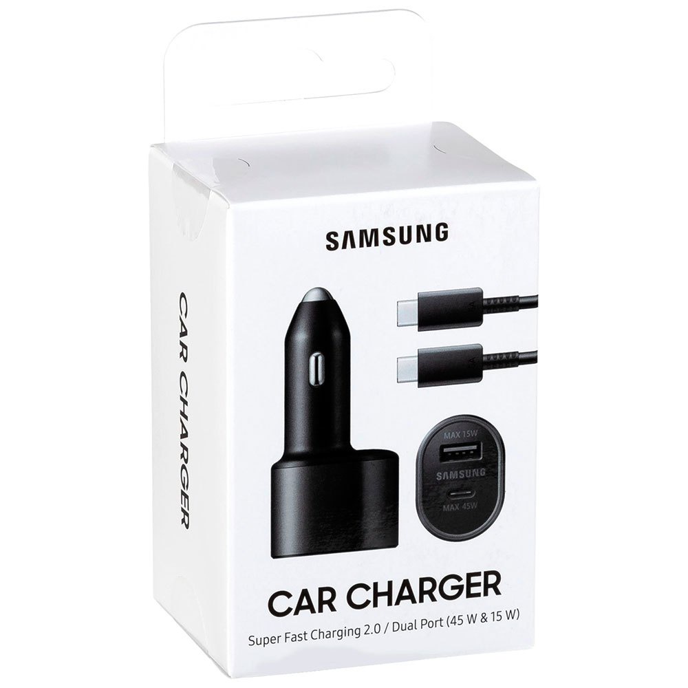 Sạc ô tô samsung 60W 2 cổng PD 45w và USB 15w siêu nhanh, bảo hành 6 tháng, mới fullbox