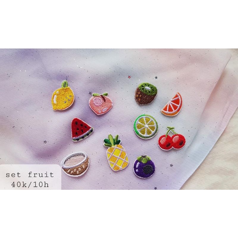 Set hình thêu có sẵn