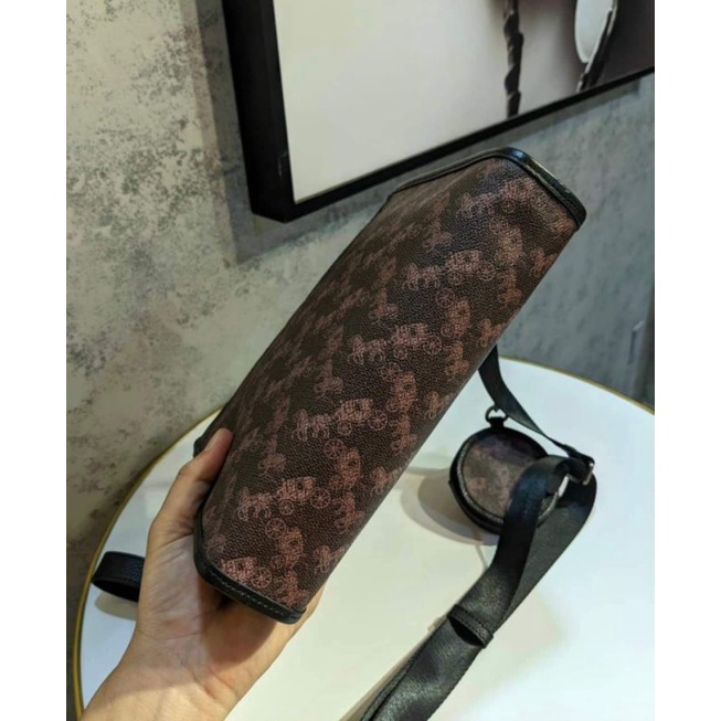 Túi c0ach da mịn cực sang