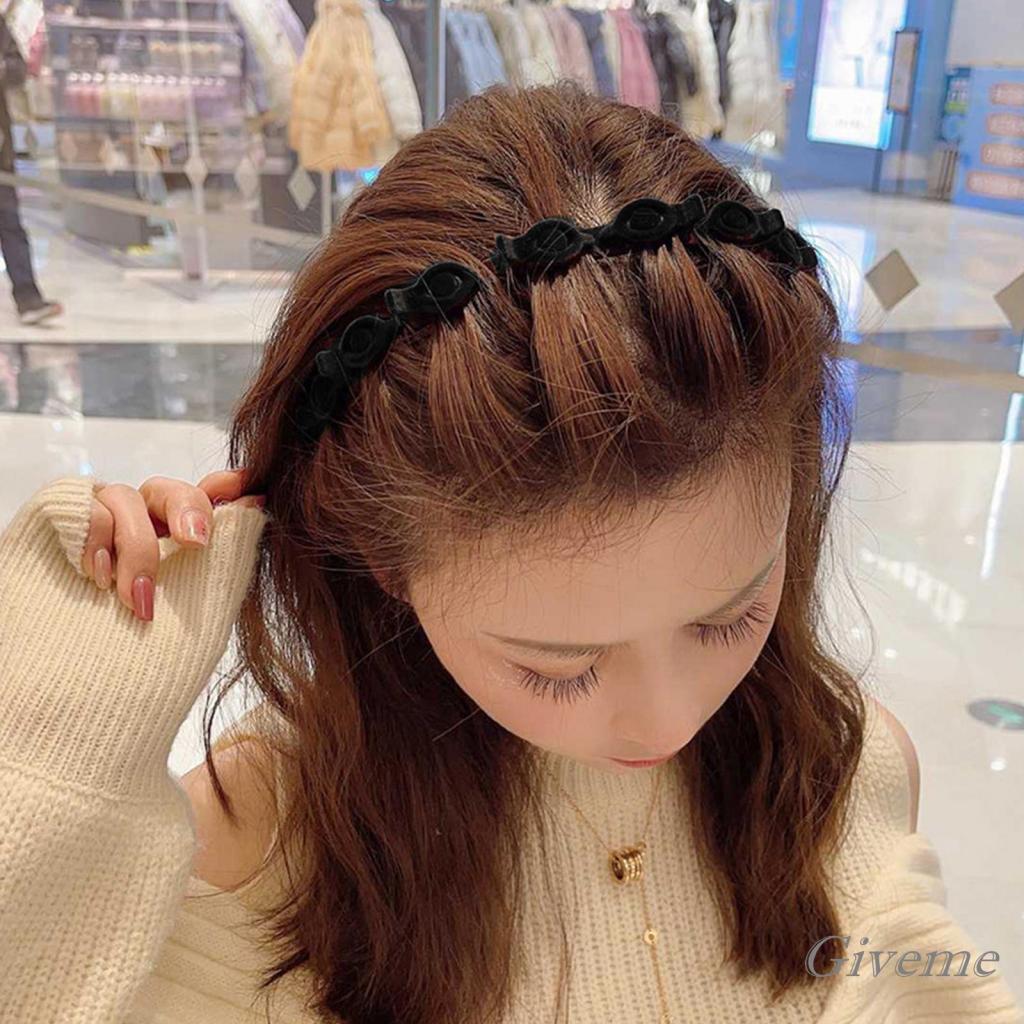 Dây Buộc Tóc xHairpins Màu Trơn Dài 9cm Thời Trang Cho Nữ