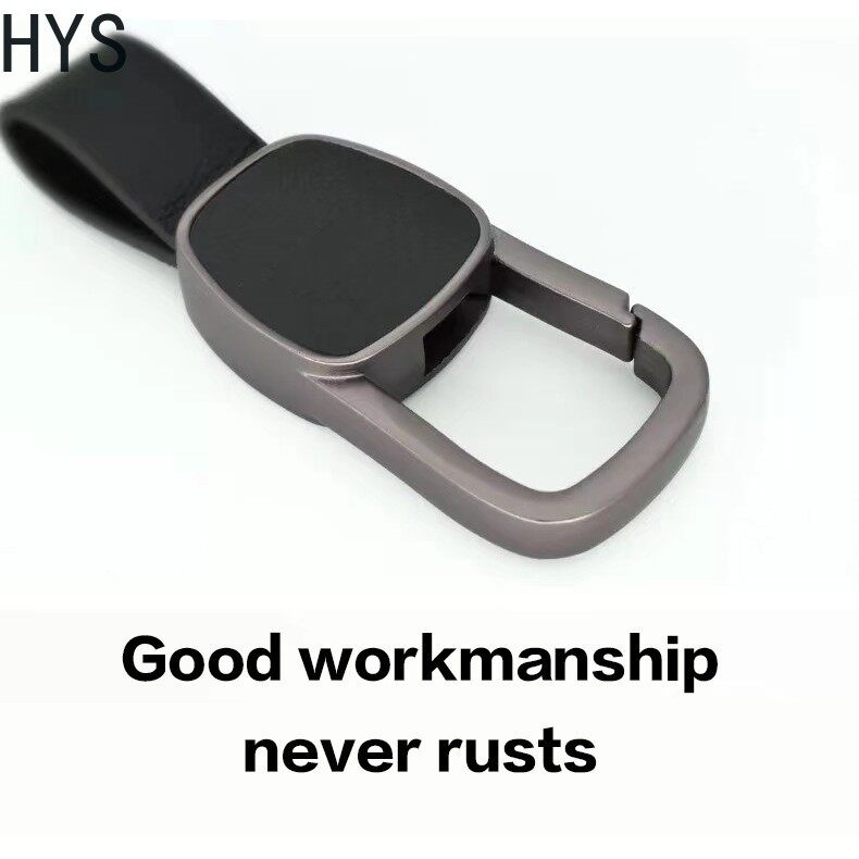 Móc Chìa Khóa Bằng Da Và Hợp Kim Nhôm Sang Trọng Cho Honda Nissan Toyota Perodua Proton