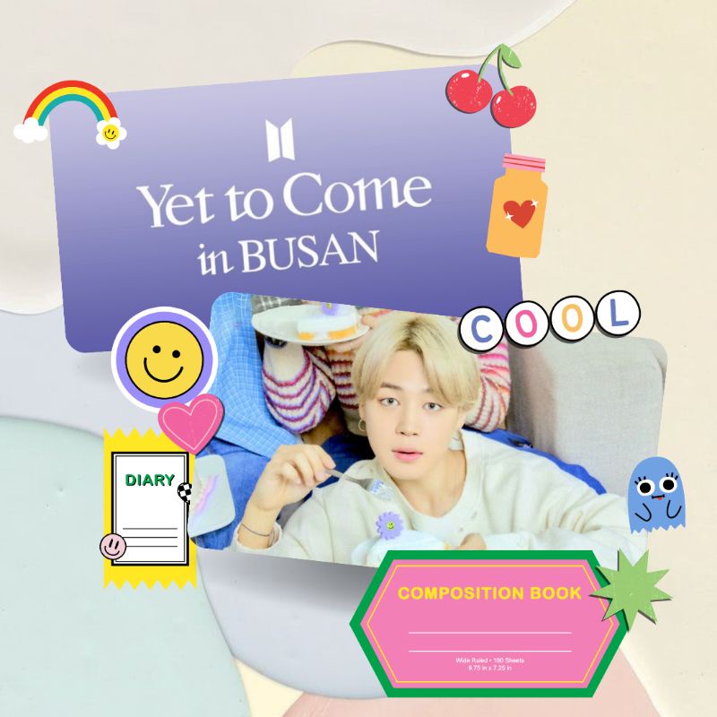 ‼️Không chính thức!!!!Ảnh Nhóm Nhạc bts - Vẫn Còn Đến busan - Thẻ Ảnh mini | 1 Bộ Bưu Thiếp Được Tặng 7 Bưu Thiếp Tất Cả Các Thành Viên