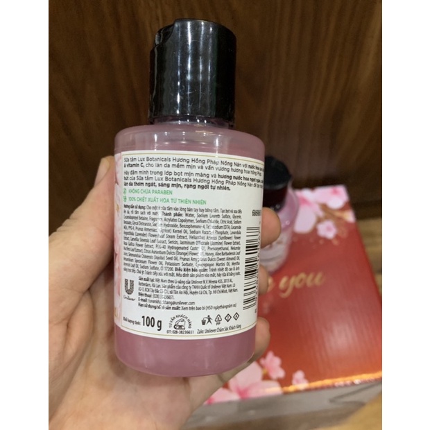 Sữa tắm hương nước hoa Lux Botanicals