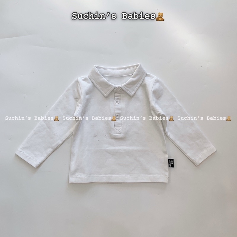 Polo dài tay cho bé Suchin
