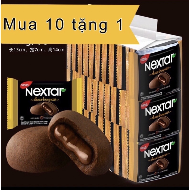 MUA 10 TẶNG 1 BÁNH CHOCOLATE NEXTAR NABATI