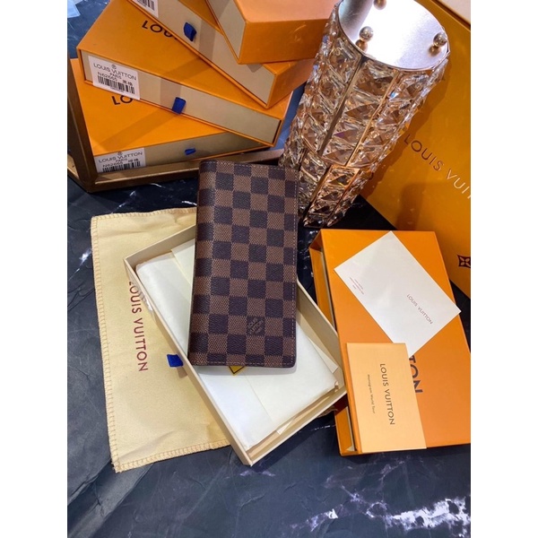 Ví Nam cầm tay da thật LV phong cách thời trang